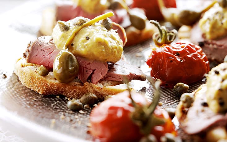 Bruschetta Tonnato med Pågen LantGoda bröd - Recept | Pågen